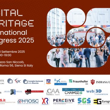 Partecipazione del Centro “I Deug-Su” al Congresso internazionale “Digital Heritage 2025” (Siena, 8-13 settembre 2025)