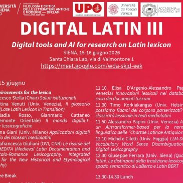 International Workshop “Digital Latin III”